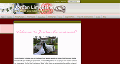 Desktop Screenshot of jordanlimousines.com